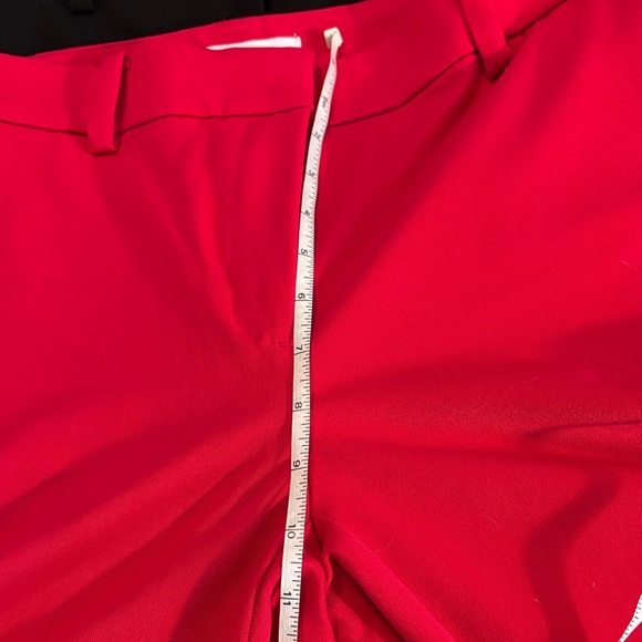 Loft Red and Black Women's Pants Bundle of 2 The Devin Slim Size 6 - Picture 11 of 13